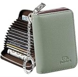 Women's Wallet ID Cardholder Olive Green